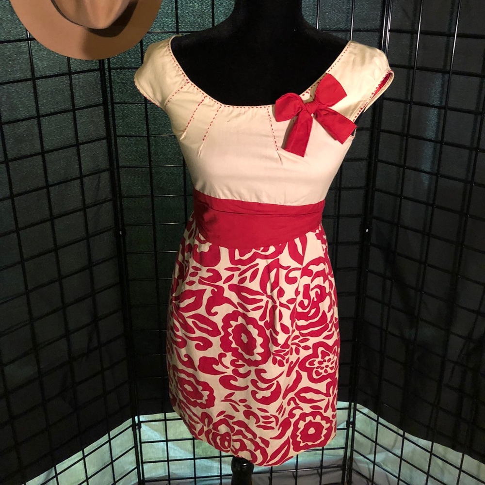 Anthropologie floral dress